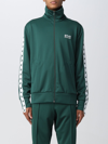 Golden Goose Denis Zipped Track Jacket In Green