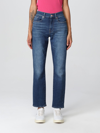 7 For All Mankind Jo High-rise Flared Cropped Jeans In Blue