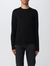 Drumohr Black Merino Wool Jumper