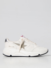 Golden Goose Running Golden Gooose Running Sole In Leather In White