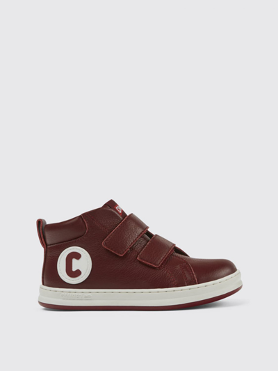 Camper Shoes  Kids In Burgundy