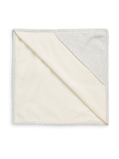Polo Ralph Lauren Organic Cotton Bear Blanket In Quartz Heather