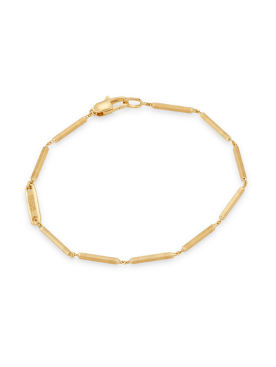 Marco Bicego 18k Men's Uomo Coiled Station Link Bracelet, 8" In Yellow Gold