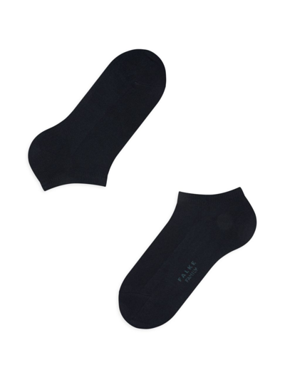 Falke Family Ankle Socks In Dark Navy