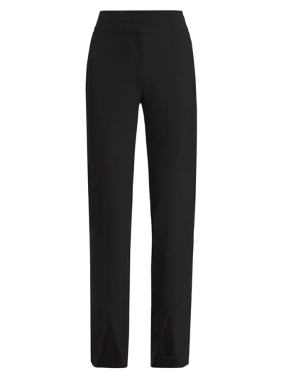 Veronica Beard Paula Seamed Slim Pants In Black