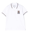 BRUNELLO CUCINELLI LOGO-EMBROIDERED COTTON POLO SHIRT