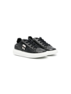 KARL LAGERFELD LOGO-PATCH LOW-TOP trainers