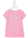 MOSCHINO CRYSTAL-EMBELLISHED T-SHIRT