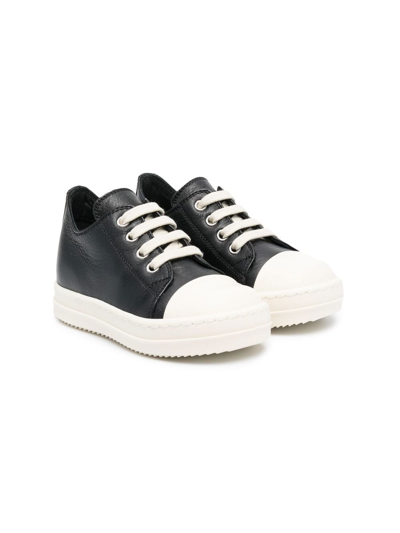 Rick Owens Kids' Chunky Lace-up Trainers In Black
