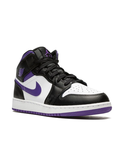 Jordan Kids' Air  1 Mid Sneakers In Black