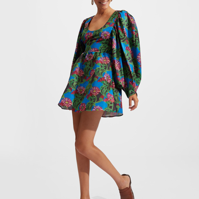 La Doublej La Double J Woman Mini Dress Blue Size S Polyester