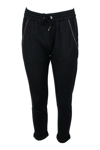 Brunello Cucinelli Drawstring Tapered Sweatpants In Black