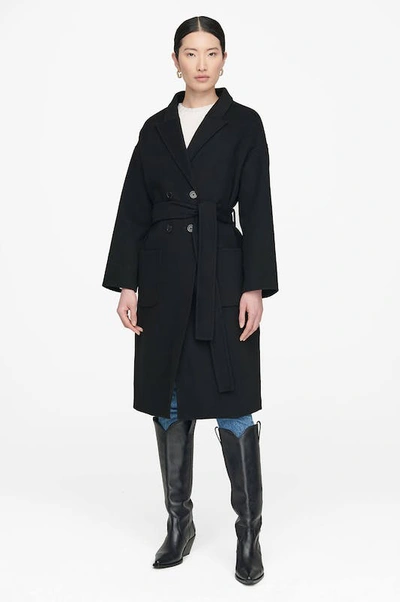 Anine Bing Dylan Coat In Black