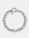 Anine Bing Link Bracelet In Silver In Grey