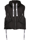 KHRISJOY QUILTED HOODED GILET
