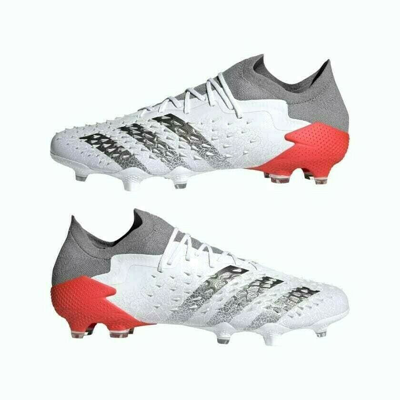 Pre-owned Adidas Originals Adidas Predator Freak .1 Low Fg Fussballschuh Herren Rasen Fy6263 Weiss Neu Ovp