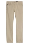 Ag Everett Sud Slim Straight Fit Pants In Stormy Sand