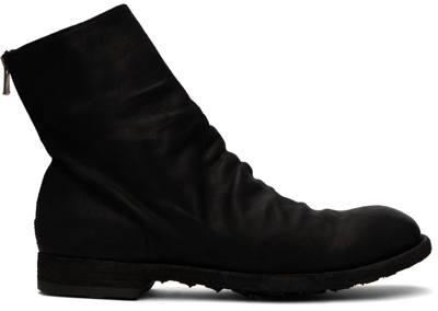 Officine Creative Black Arbus 023 Boots In Nero