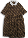 Fendi Ff Cotton-blend Dress
