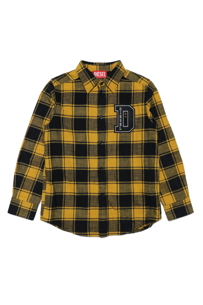 Diesel Kids' Cmoi21 Shirt In Multicolour