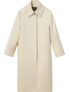 PROENZA SCHOULER SINGLE-BREASTED COTTON COAT