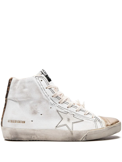 Golden Goose Francy High-top Sneakers In White