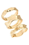 NORDSTROM SET OF 3 RINGS