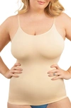 Shapermint All Day Every Day Scoop Neck Camisole In Beige