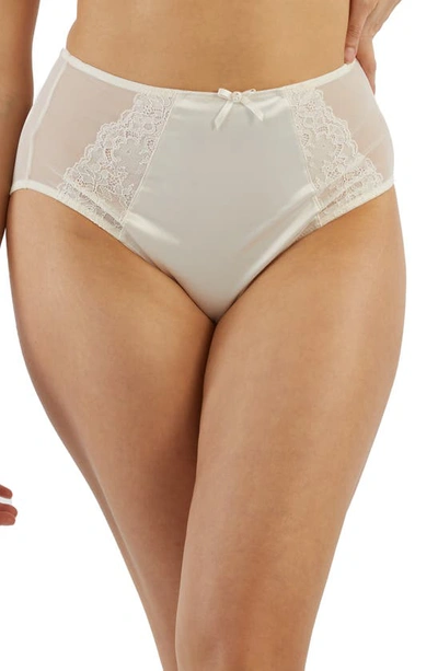 Playful Promises Ellery Classic High Waist Briefs In Ivory