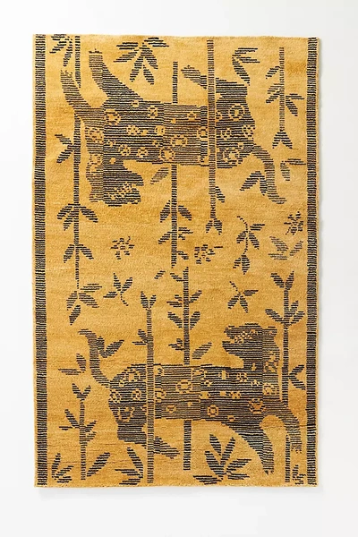 Anthropologie Hand-knotted Ostia Rug In Beige