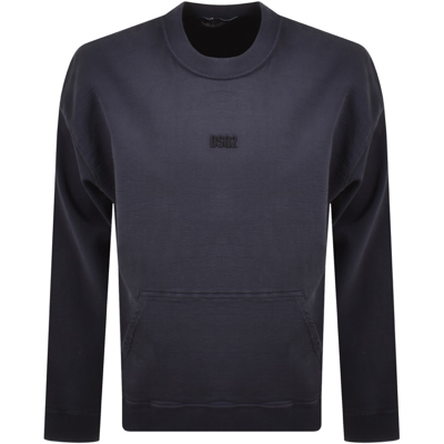 Dsquared2 Logo Sweatshirt Navy
