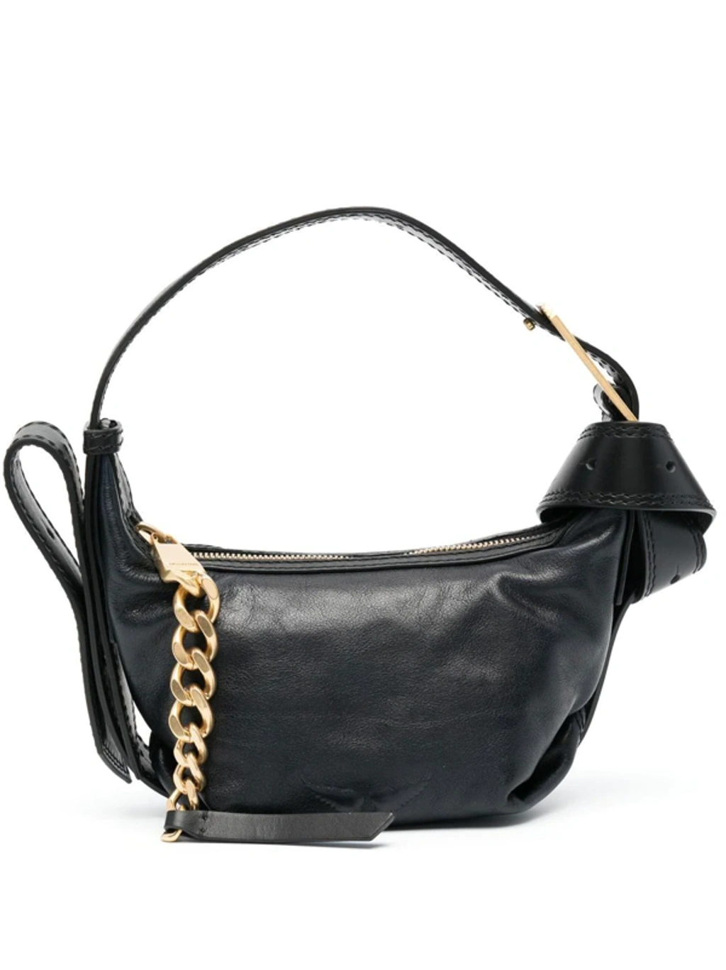 「まとめ専用」Đơn đặc biệt Zadig & Voltaire Le Cecilia Smooth Leather Shoulder Bag In Black