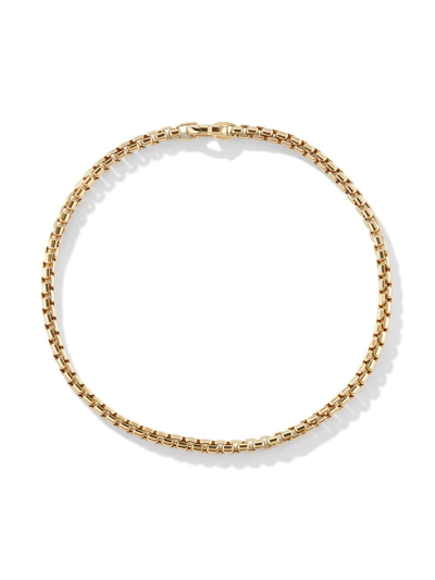 DAVID YURMAN 18KT YELLOW GOLD DY BEL AIRE BOX CHAIN BRACELET (2.7MM)