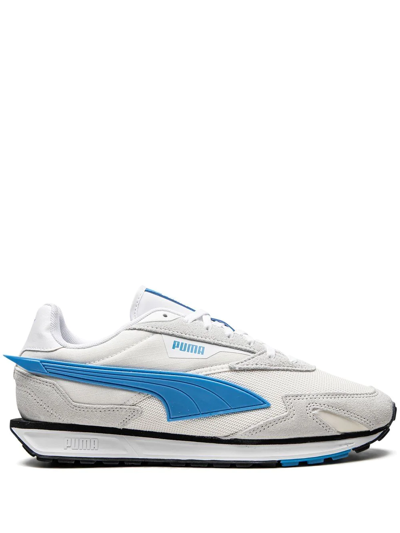 Puma Lo Rider Tech Retro Sneakers In White | ModeSens