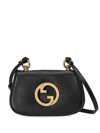 GUCCI MINI BLONDIE LEATHER SHOULDER BAG