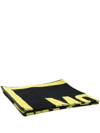 MOSCHINO LOGO EMBROIDERED TOWEL