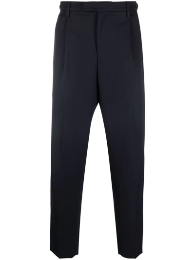 Barena Venezia Pantalone Masco Flan 99 Lana 1 Elastan Trousers Blue