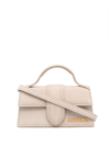 JACQUEMUS LE BAMBINO LEATHER TOTE BAG