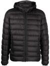 COLMAR QUILTED ZIP-UP HOODED JACKET