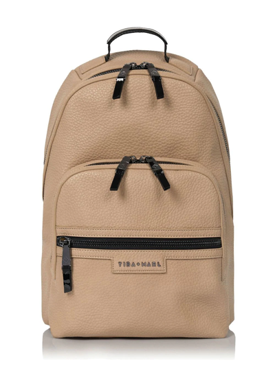 Tiba + Marl Elwood Baby Changing Backpack In Neutrals