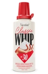 VACATION CLASSIC WHIP SPF 30 SUNSCREEN MOUSSE, 4 OZ