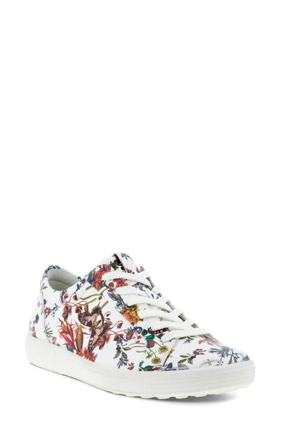 Ecco Soft 7 Mono 2.0 Sneaker In Multicolor White