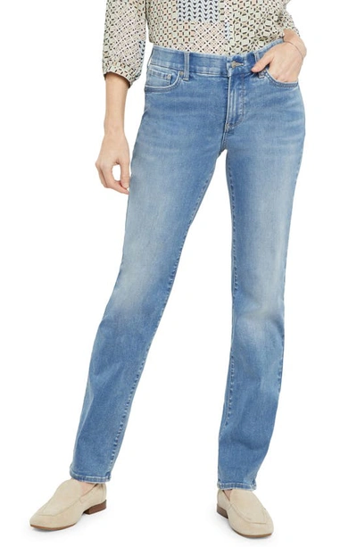 Nydj Waist Match Marilyn Straight Leg Jeans In Quinta