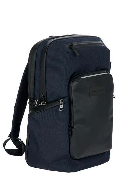 Porsche Design Medium Water Repellent Backpack In Blue