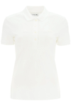 Lacoste Women's L.12.d Slim Fit Stretch Mini Piqué Polo - 36 In White