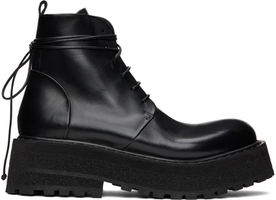Marsèll Black Carretta Lace-up Boots