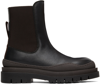 See By Chloé 35mm Alli Leather Chelsea Boots In 999 Black