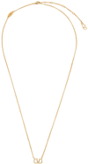 VALENTINO GARAVANI GOLD VLOGO NECKLACE