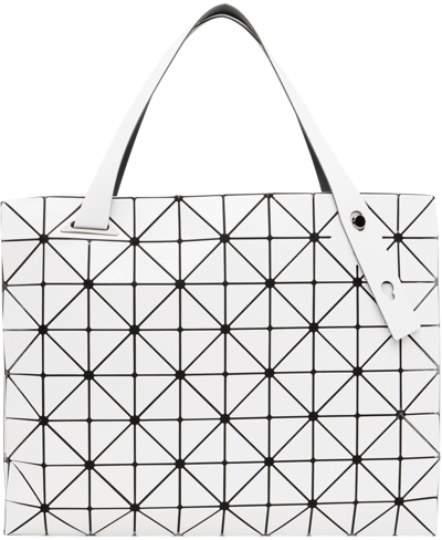 Bao Bao Issey Miyake White Carton Tote In 01 White