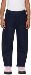 M.A+ KIDS NAVY BAGGY JEANS